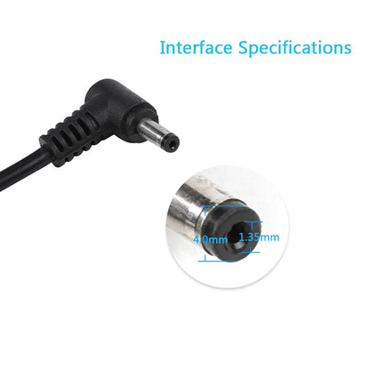 OEM Asus 45W 19V 2.37A Adapter Laptop Charger (Pin Size: 4.0 mm X 1.35 mm) - Power Cable Included