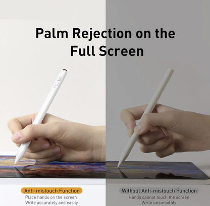 OEM Active Stylus Pencil Pen with Palm Rejection Compatible for iPad 2018 or Later, Pencil for iPad with Palm Rejection, Rechargeable Stylus for iPad 2018-2022