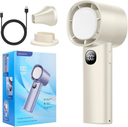 Summer Mini Ice Handy Mini Fan Cooling Portable Rechargeable Peltier Handy Small Fan Handheld Fan