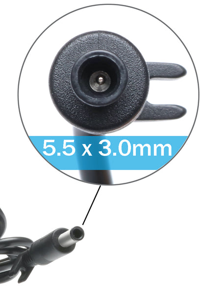 Hi-Lite Essentials 12V - 2Amp Power Adapter for Samsung Monitor - Centre Pin (check at Back)