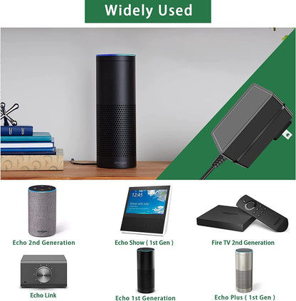 Hi-Lite Essentials 21W 15V Power Adapter for Amazon Echo (1st, 2nd Gen), Amazon Plus (1st Gen)