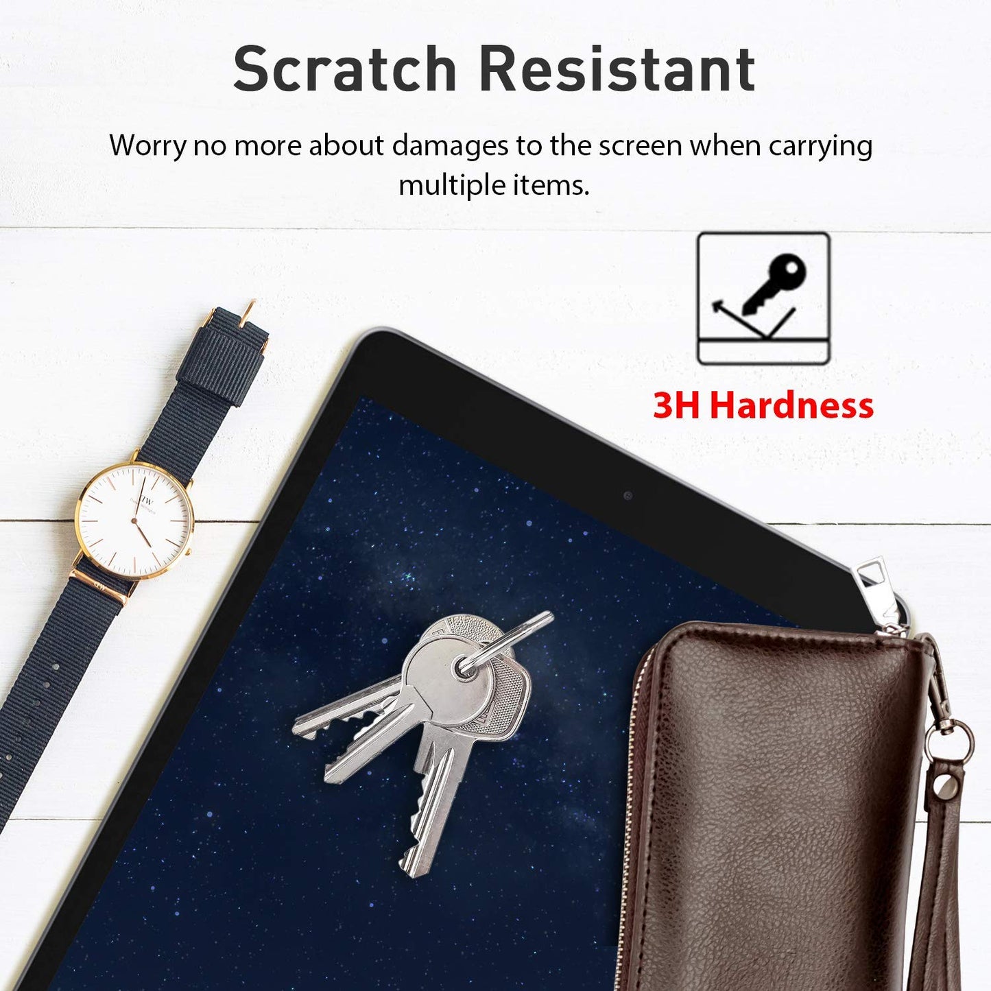 Paper Like Sketch Film Matte Screen Protector for iPad Anti Glare Scratch Resistant Film for iPad (Matte)