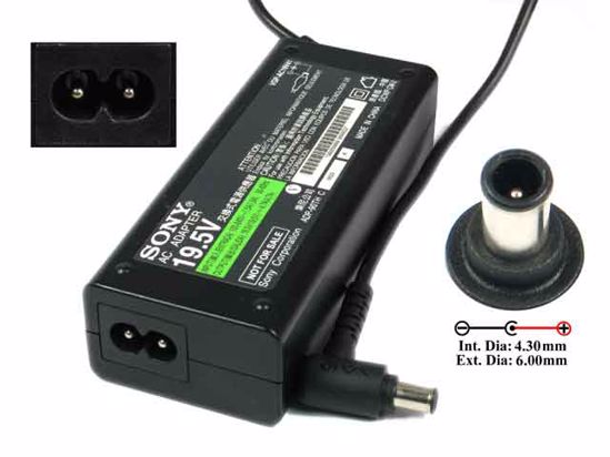 Sony 19.5v 3.9Amp Power Adapter for Sony Bravia TV Smart LED LCD HDTV Screen